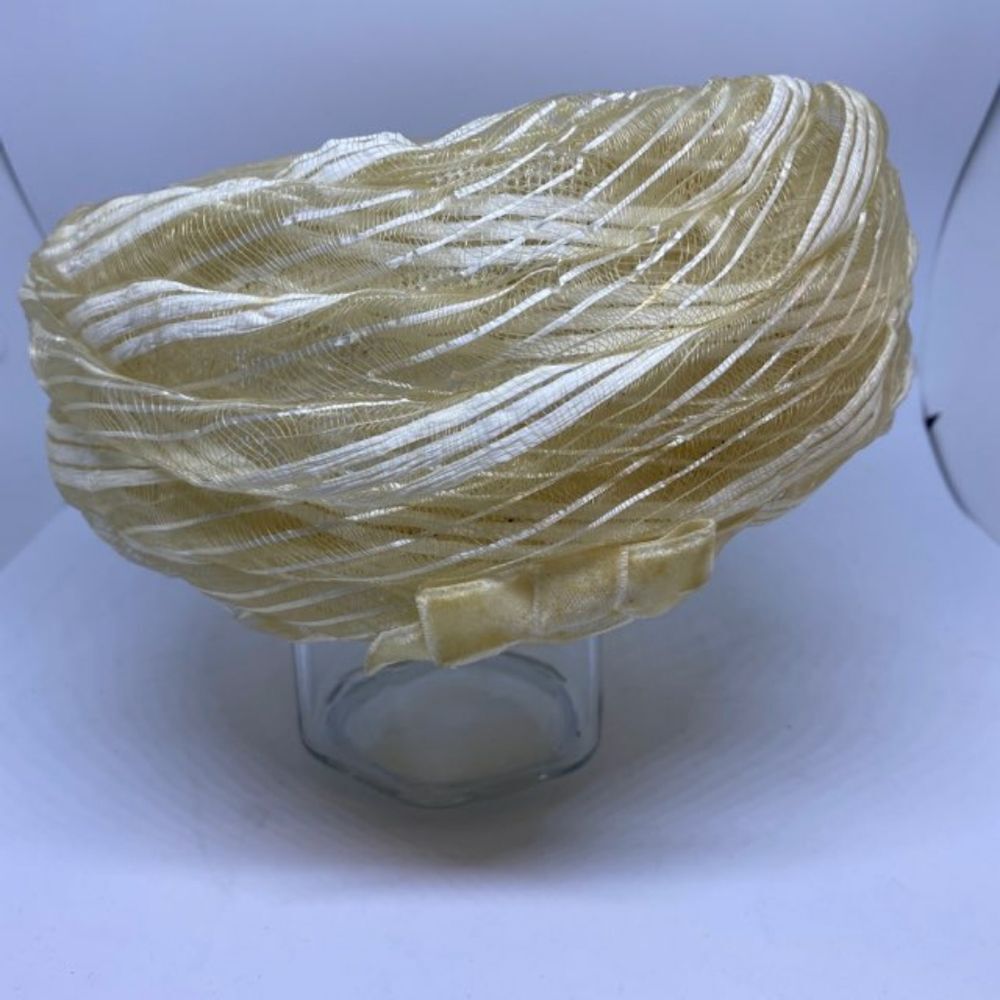 Vintage Cream Hat 